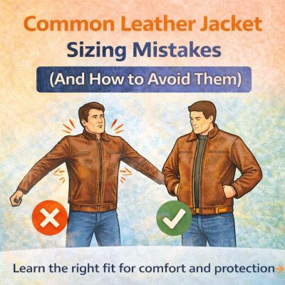 Common Leather Jacket Sizing Mistakes