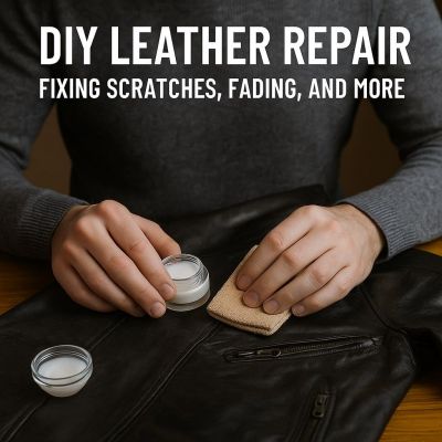 DIY Leather Repair: Fixing Scratches, Fading, and More
