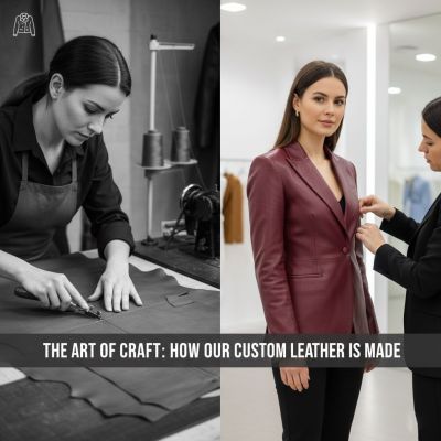 How Our Custom Leather Clothing Is Made