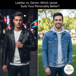 Leather vs. Denim: Which Jacket Suits Your Personality Better