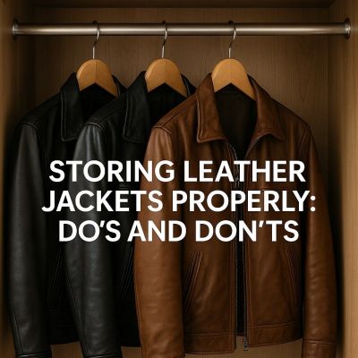 Storing Leather Jackets Properly: Do’s and Don’ts