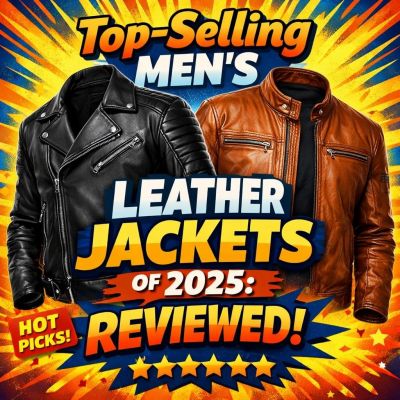 Top-Selling Men’s Leather Jackets of 2025