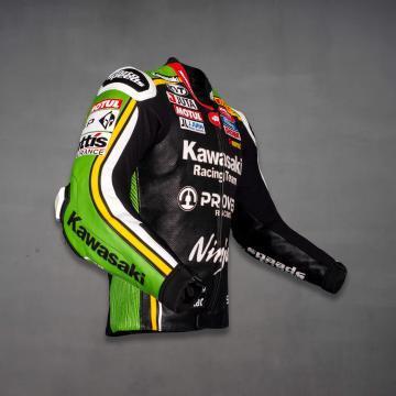 black green motorcycle jacket