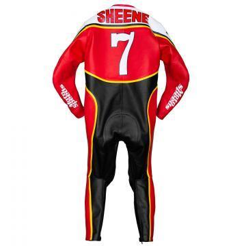 Barry Sheene one-piece leather race suit GP 1976