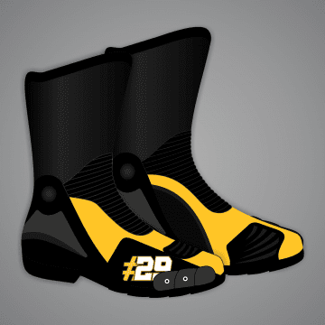 Andrea Iannone Best Motorcycle Boots 2024-2025 SBK