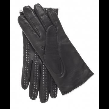 Women’s Leather Driving Gloves with Cashmere