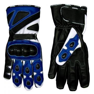 Bravo Motorcycle Gloves Blue
