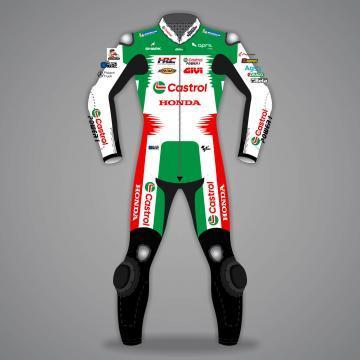 Castrol Honda Leathers Johann Zarco MotoGP 2025