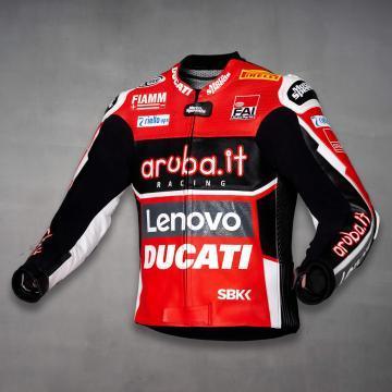 Chaz Davies Ducati Jacket Red WSBK 2020