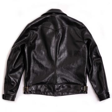 Cossack Black Leather Jacket
