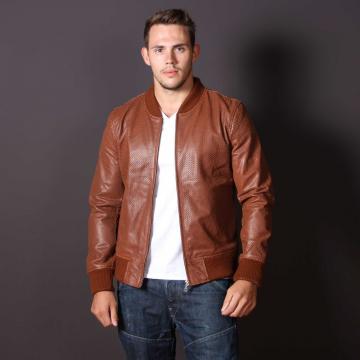 Brown Bomber Jacket for Men