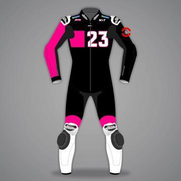 Enea Bastianini Black Race Suit Winter Test 2024