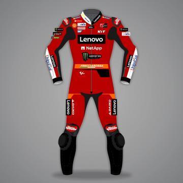 Enea Bastianini One Piece Race Leathers Ducati MotoGP 2023 
