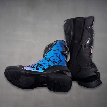 Fabio Quartararo Motorcycle Track Boots French GP 2024