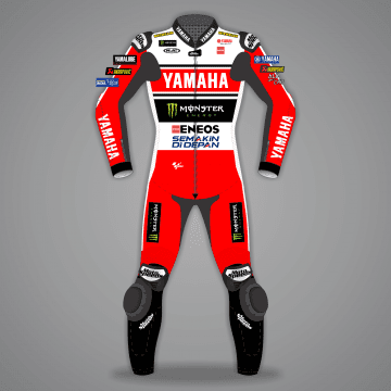 Fabio Quartararo Yamaha Moto Suit British GP 2024