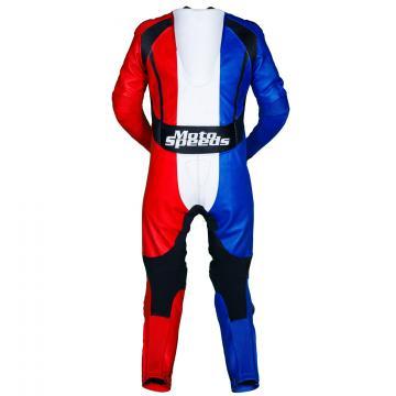 France Flag Motorbike Race Leathers
