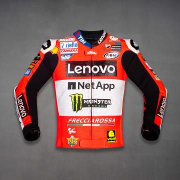 Francesco Bagnaia Ducati Lenovo Jacket British GP 2024