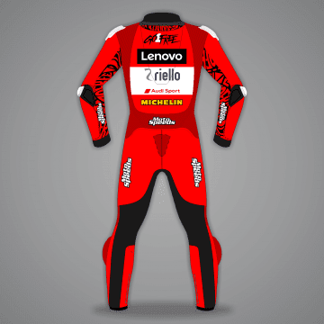 Francesco Bagnaia leathers