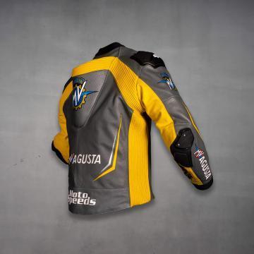 Grey Motorcycle Jacket Mv Agusta