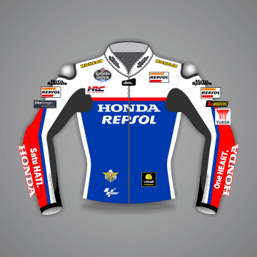 Repsol leather jacket
