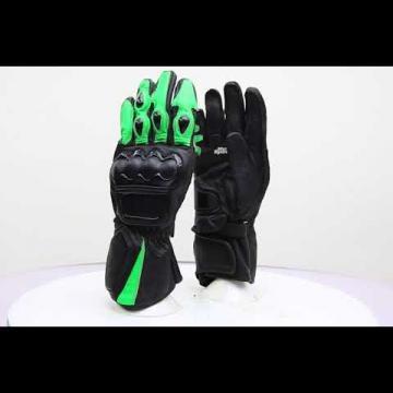Kawasaki Green Motorcycle Gloves
