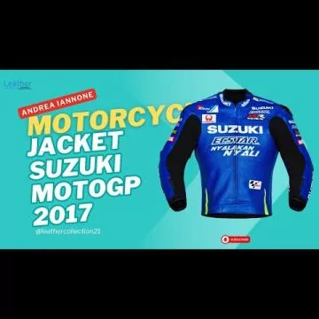 Andrea Iannone Motorcycle Jacket Suzuki MotoGP 2017