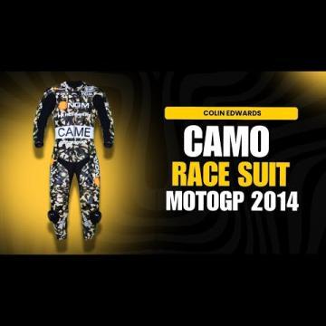 Colin Edwards Camo Race Suit MotoGP 2014