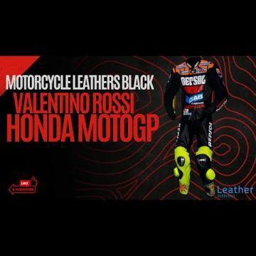 Black Motorcycle Suit