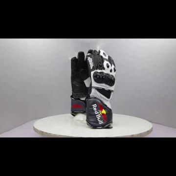 Red Bull Motorcycle Gloves Leather