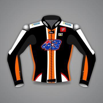 Jack Miller Black Racing Jacket Winter Test 2022