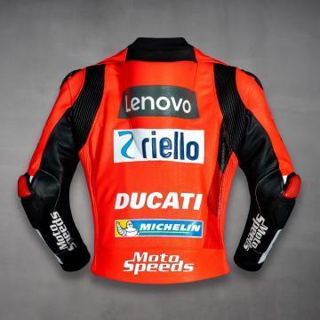 Jack Miller Ducati Leather Motorcycle Jacket MotoGP 2021