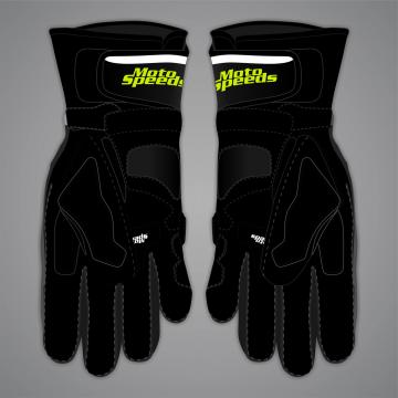 Moto racing gloves