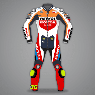 Joan Mir Repsol Honda Racing Leathers MotoGP 2024