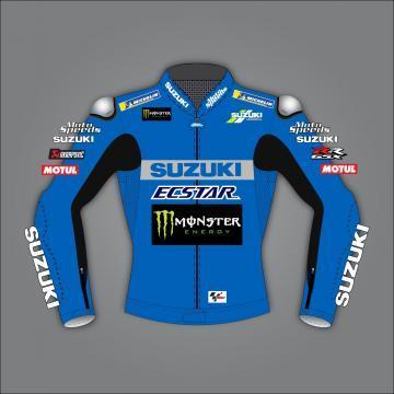 Suzuki GSXR Jacket Blue Joan Mir MotoGP 2021
