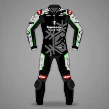 Jonathan Rea Leather Suits Motorcycle Kawasaki Jerez Test 2022