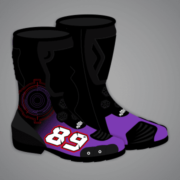 Jorge Martin Boots Winter Test 2024