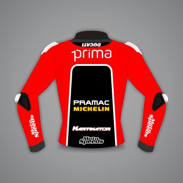 Jorge Martin Ducati Pramac Jacket British GP 2024