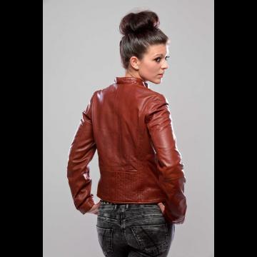 Karma Short Jacket Leather