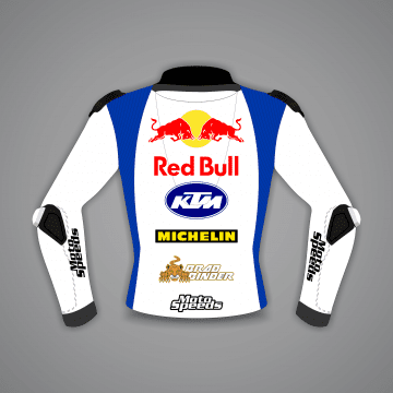 Brad Binder KTM Leather Motorcycle Jacket British GP 2024