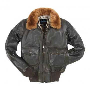 Fur Collar leather Jacket