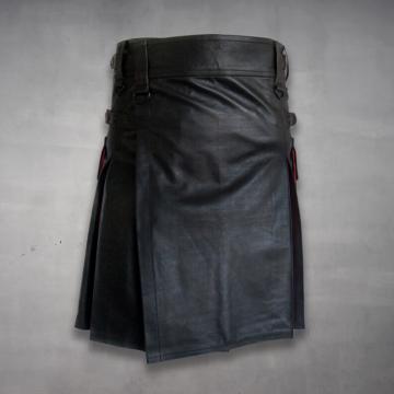 Leather Hybrid Utility Kilt