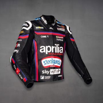 Leather Moto Jacket Jorge Martin Aprilia MotoGP 2025