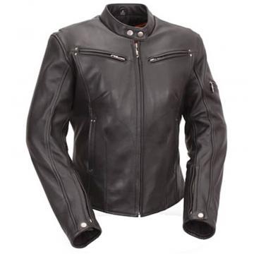 Women’s Outdoor Jacket with Scooter Collar & Vents