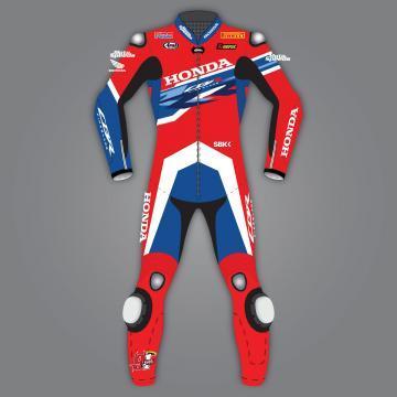 Leon Haslam Honda CBR Leathers WSBK 2020