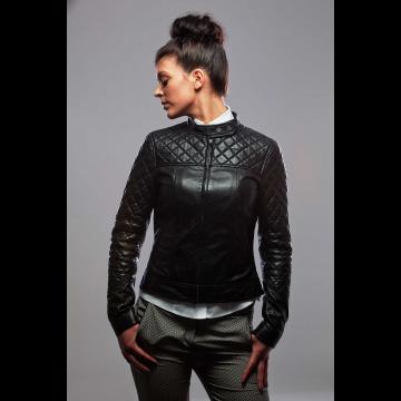 Leather Short Jacket Women