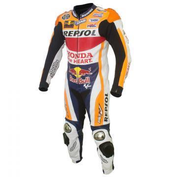 Marquez Leather Suit Honda Repsol MotoGP 2015