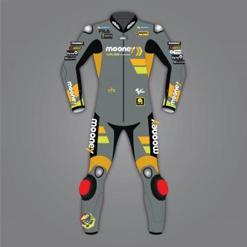 Marco Bezzecchi Ducati Full Leather Suit VR46 Racing Team