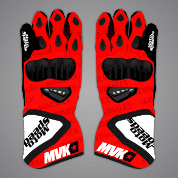 Maverick Vinales gloves