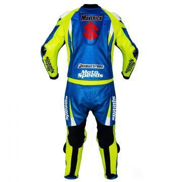 Maverick Vinales Suzuki Leather MotoGP 2015