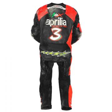 Max Biaggi Aprilia Motorcycle Leathers 2012